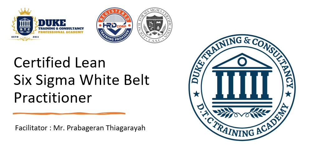 lean six sigma white belt certification
